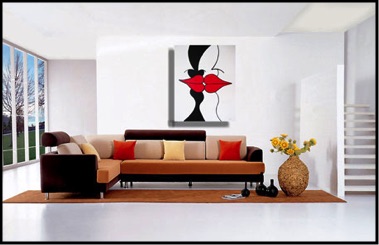Zarum-Art-Painting-Lips-Triage-Series-Living-Room